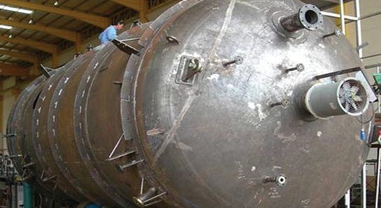 Pressure vessel under fitness-for-service assessment